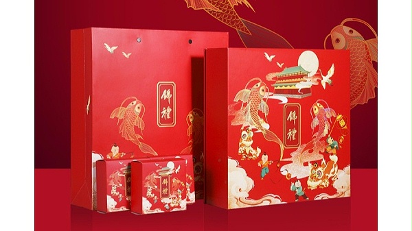 锦鲤【月饼礼盒】-定制-厂家-规格-图片